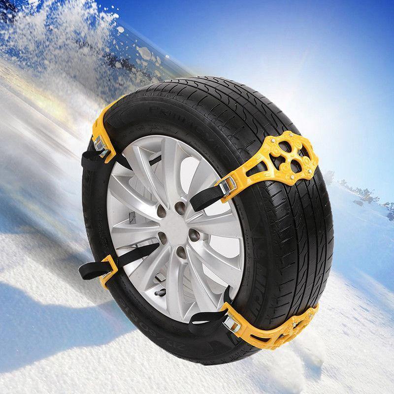 Planet Gates Snow Chains Universal Car For 165-265mm Tyre Winter Roadway Safety Tire Chains Climbing Mud Anti-Slip car-styling