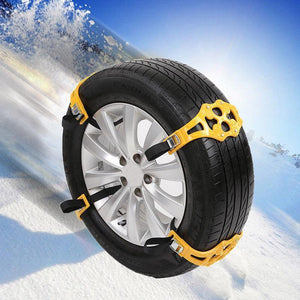 Planet Gates Snow Chains Universal Car For 165-265mm Tyre Winter Roadway Safety Tire Chains Climbing Mud Anti-Slip car-styling