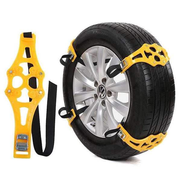 Planet Gates Snow Chains Universal Car For 165-265mm Tyre Winter Roadway Safety Tire Chains Climbing Mud Anti-Slip car-styling