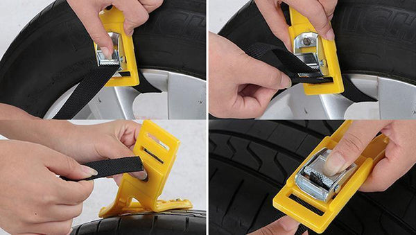 Planet Gates Snow Chains Universal Car For 165-265mm Tyre Winter Roadway Safety Tire Chains Climbing Mud Anti-Slip car-styling