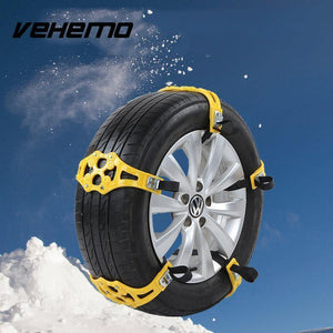 Planet Gates Snow Chains Universal Car Suit Tyre Winter Roadway Safety Tire Chains Snow Climbing Mud Ground Anti Slip Emergency Strap