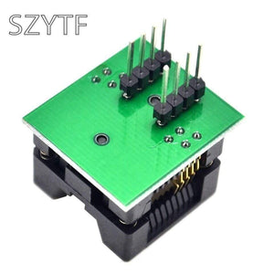 SO8 SOP8 To DIP8 EZ Programmer Adapter Socket Converter Module For Wide 200 Mile