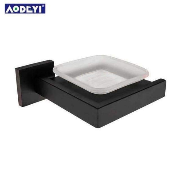 Planet Gates Soap Dish AODEYI Bathroom Hardware Set Black Robe Hook Towel Rail Rack Bar Shelf Paper Holder Toothbrush Holder Bathroom Accessories