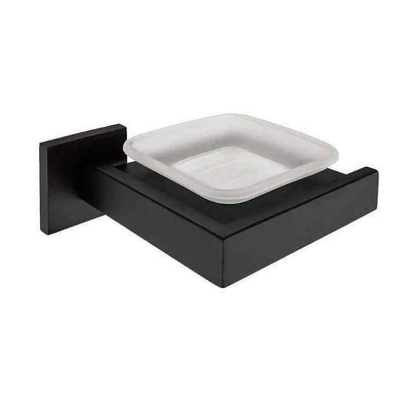 Planet Gates soap dish AUSWIND black Modern 304 Stainless Steel Bathroom Hardware Set Black Oiled Bronze Square base Wall Mount Bathroom Accessories