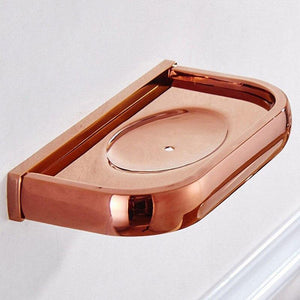 Planet Gates Soap Dish Gold Bathroom Accessories Brass Wall Mounted Toilet Brush Paper Towel Holder Rack Glass Shelf Bath Hardware Set