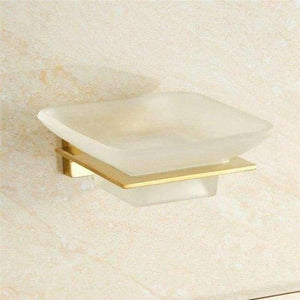 Planet Gates soap dish-gold free shipping Bathroom Hardware Set Chrome simple Toothbrush Holder Paper Holder Towel Bar Bathroom Accessories