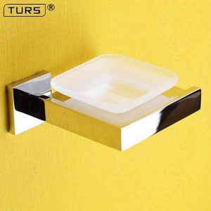 Planet Gates Soap Dish SUS 304 Stainless Steel Bathroom Hardware Set Chrome Polished Toothbrush Holder Paper Holder Towel Bar Bathroom Accessories