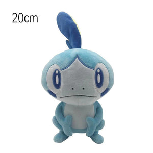 Sobble Scorbunny Grookey Yamper Zacian Cartoon Elf figure plush soft stuffed Collection toys for Children Christmas gift