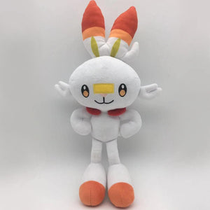 Sobble Scorbunny Grookey Yamper Zacian Cartoon Elf figure plush soft stuffed Collection toys for Children Christmas gift