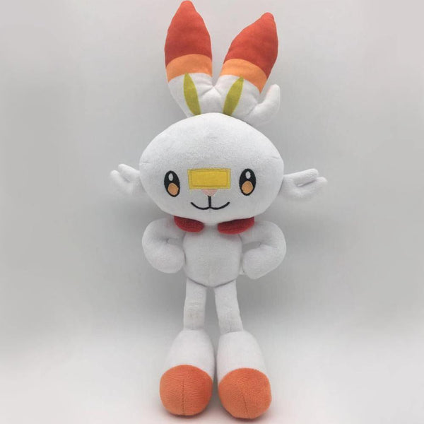 Sobble Scorbunny Grookey Yamper Zacian Cartoon Elf figure plush soft stuffed Collection toys for Children Christmas gift
