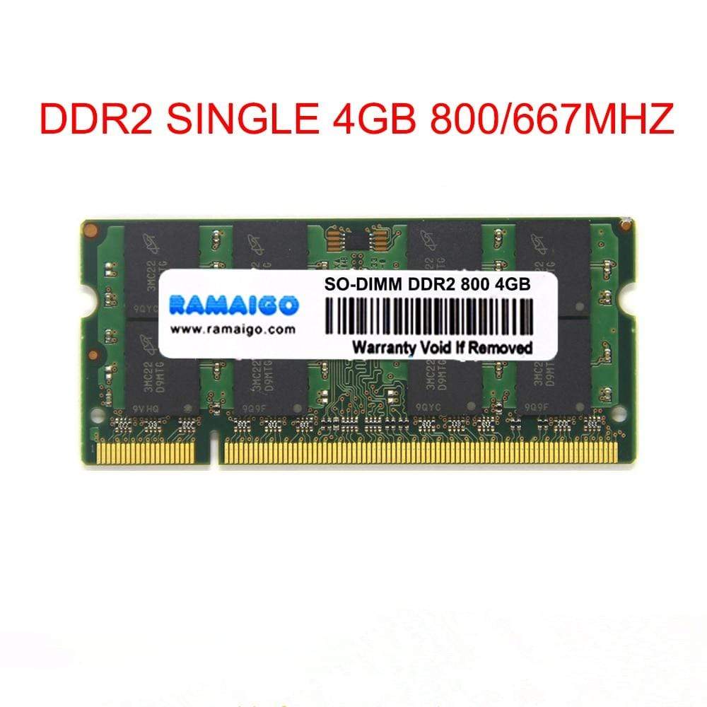 Planet Gates SODIMM 4GB DDR2 800Mhz RAM DDR2 667mhz 8GB 2x4GB notebook memory for GL40 GM45 GS45 PM45 PM65 PM945 PM965 Laptop single DDR2 4GB