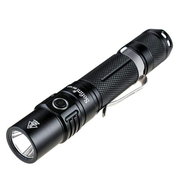 Planet Gates Sofirn SP31 V2.0 Powerful Tactical LED Flashlight 18650 Cree XPL HI 1200lm Torch Light Lamp with Dual Switch Power Indicator ATR