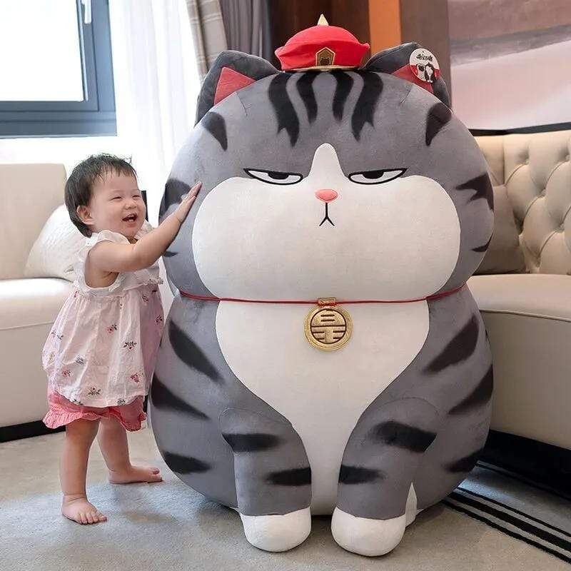 Planet Gates Soft Animal Cartoon Pillow Plush Animal Doll Toys Kawaii Cat Pillow Big Soft Cushion Cover Stuffed Lovely Kids Birthyday Gift