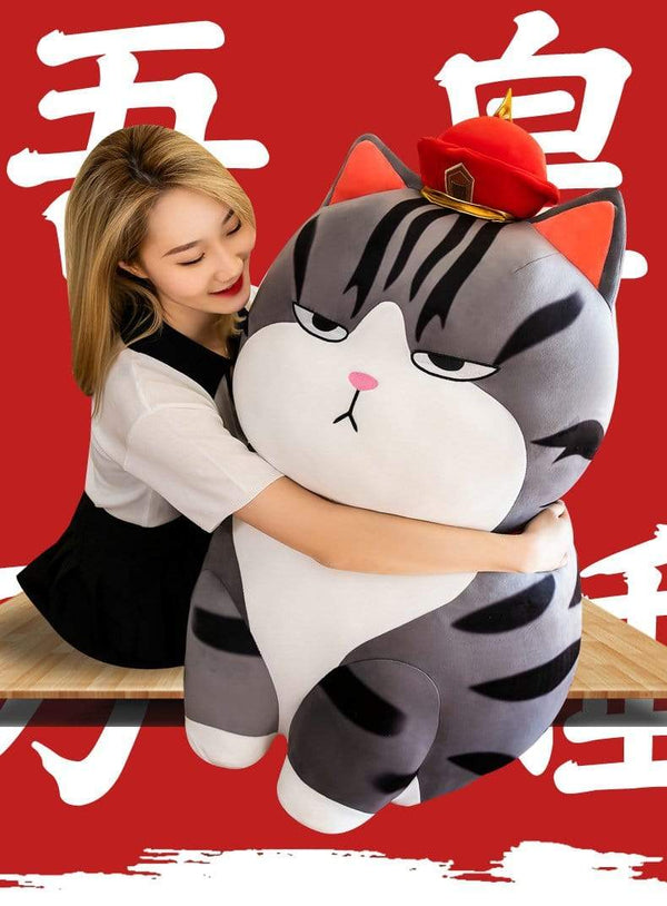Planet Gates Soft Animal Cartoon Pillow Plush Animal Doll Toys Kawaii Cat Pillow Big Soft Cushion Cover Stuffed Lovely Kids Birthyday Gift