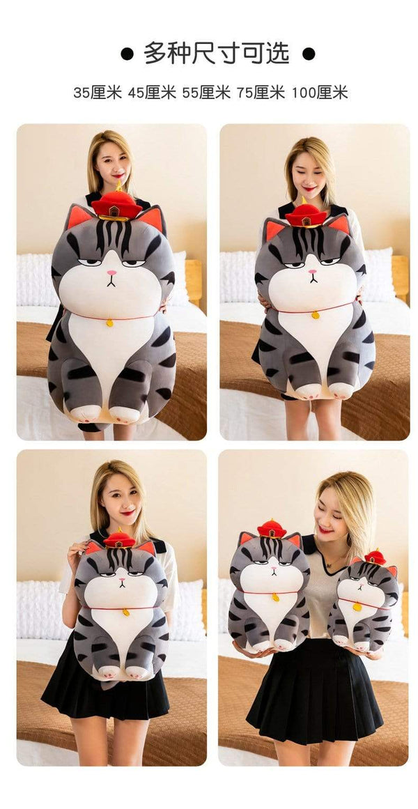 Planet Gates Soft Animal Cartoon Pillow Plush Animal Doll Toys Kawaii Cat Pillow Big Soft Cushion Cover Stuffed Lovely Kids Birthyday Gift