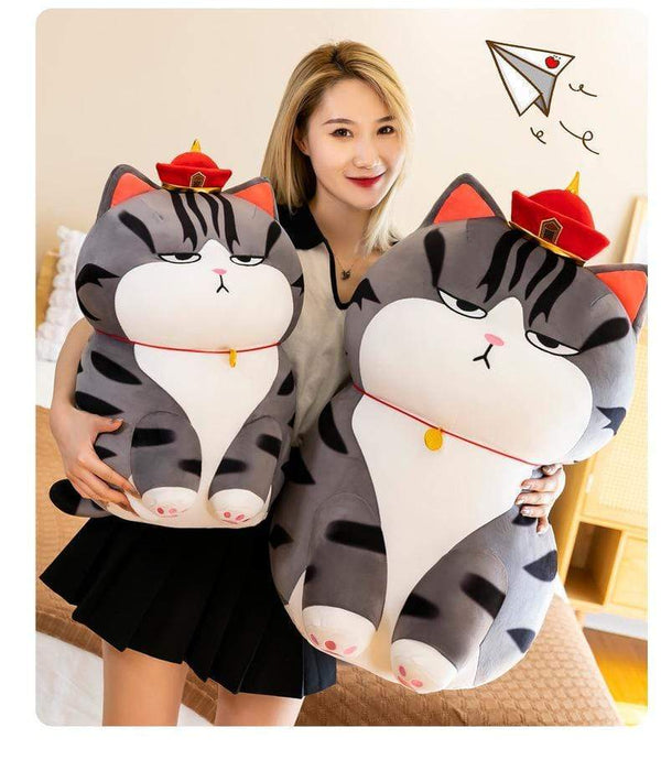Planet Gates Soft Animal Cartoon Pillow Plush Animal Doll Toys Kawaii Cat Pillow Big Soft Cushion Cover Stuffed Lovely Kids Birthyday Gift