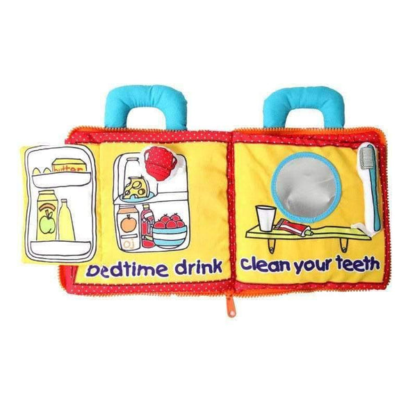 Planet Gates Soft Baby Quiet Cloth Book Infant Bear Night 3D Activity Book Newborn Baby Toys Early educational toy Books for Kids