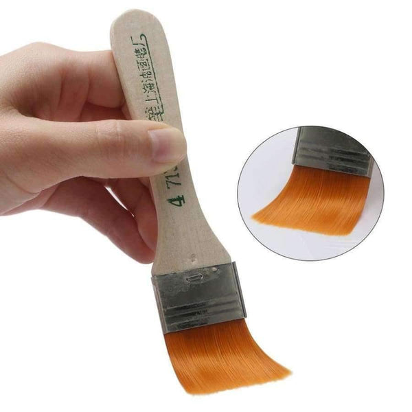 Planet Gates Soft Dust Cleaning Brush with Wooden Handle for Mobile Phone Tablet Laptop PC Repair Clean Tools