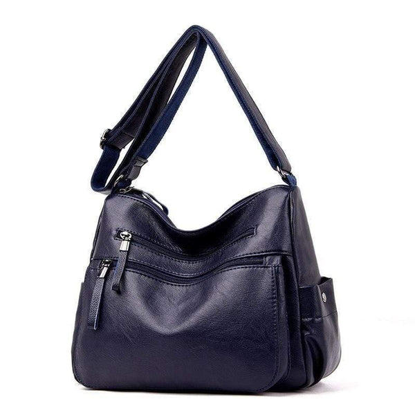 Soft Leather Luxury Handbags Women Bags Designer Multi-pocket Crossbody Shoulder Bags