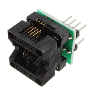 SOIC8 SOP8 to DIP8 EZ Socket Converter Module Programmer Output Power Adapter With 150mil Connector SOIC 8 SOP 8 To DIP 8
