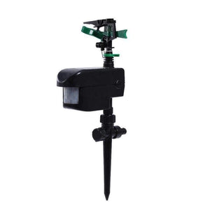 Planet Gates Solar Powered Motion Animal Pest Repeller Activated Sprinkler Water Jet Blaster Pigeon Repellent Garden Scarecrow Garden Supply