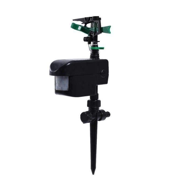 Planet Gates Solar Powered Motion Animal Pest Repeller Activated Sprinkler Water Jet Blaster Pigeon Repellent Garden Scarecrow Garden Supply