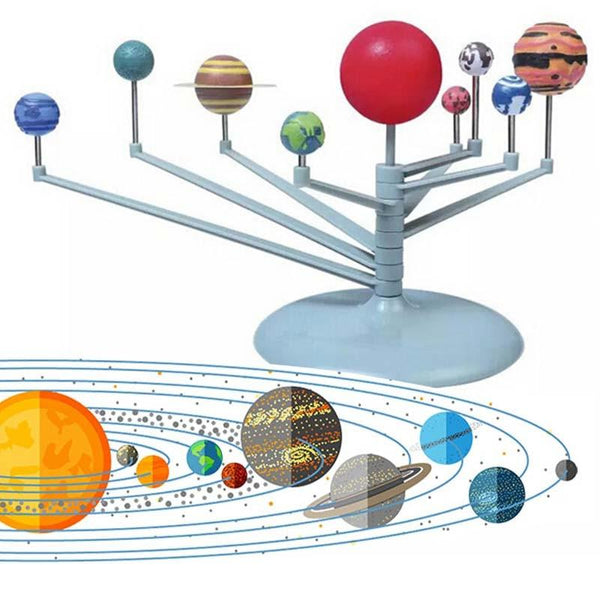 Planet Gates Solar System Planetarium Model Kit Astronomy Science Project DIY Kids Gift Worldwide Sale Educational Toys For Child