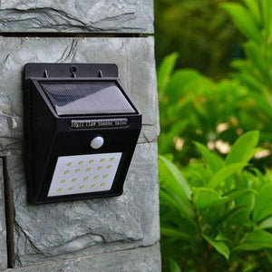 Planet Gates Solar Wall Outdoor Lights 20/30LED Solar Sensor Lights Home Outdoor Waterproof  Security lamp Use Garden Outdoor Lawn
