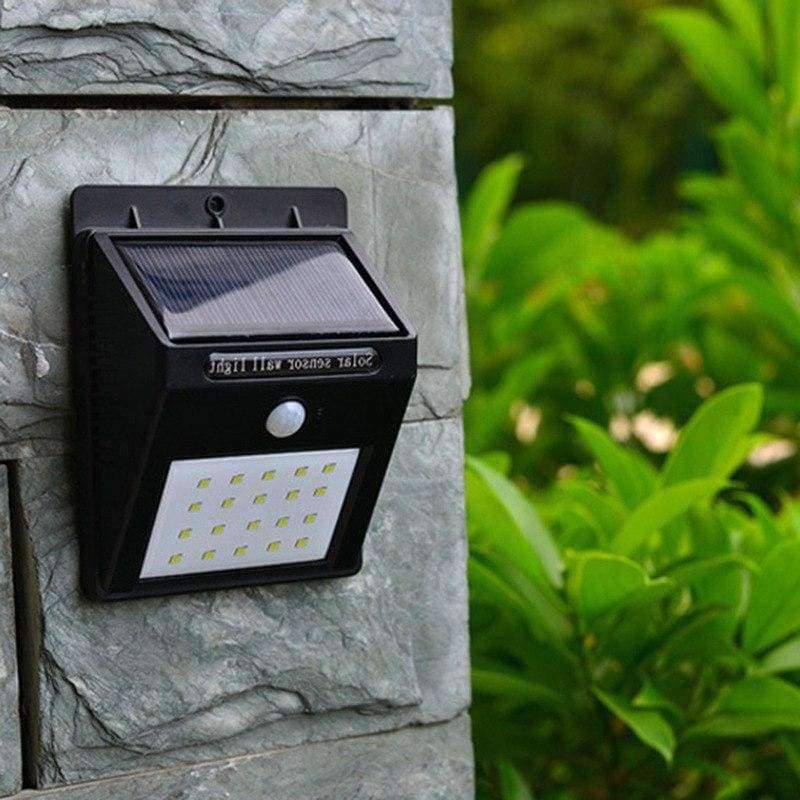 Planet Gates Solar Wall Outdoor Lights 20/30 LED Solar Sensor Lights Home Outdoor Wodoodporna lampa bezpieczeństwa Do użytku w ogrodzie Na zewnątrz Trawnik