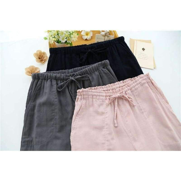 Planet Gates solid 1 / M New cotton women home pants autumn winter ladies lounge pajamas pant large size sleep trousers pijama inverno A651