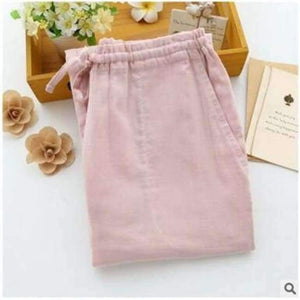 Planet Gates solid 1 / M New cotton women home pants autumn winter ladies lounge pajamas pant large size sleep trousers pijama inverno A651