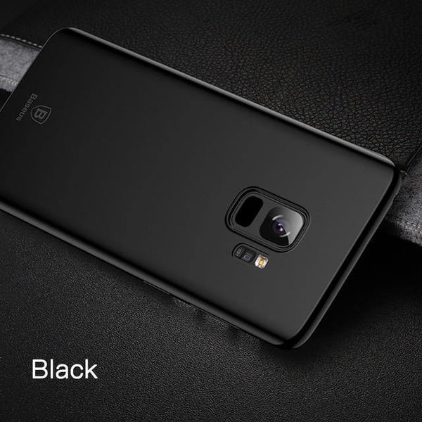 Planet Gates Solid Black / For Galaxy Note 8 Baseus Luxury Phone Case For Samsung Galaxy S9 S8 Plus Note 8 Ultra Thin Slim Cover For Galaxy S9 S8 Note8 Coque Funda Capinhas