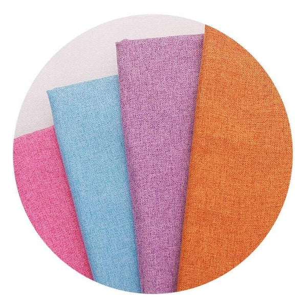 Planet Gates Solid Linen Fabric Free Shipping Durable Soft Fabric Material For Sewing Diy 25*145cm/50*145cm