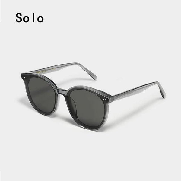Planet Gates Solo-gray Korea Brand Design GENTLE Sunglasses  Women Men Acetate Superior Quality Popular Sunglasses With  Original  Case