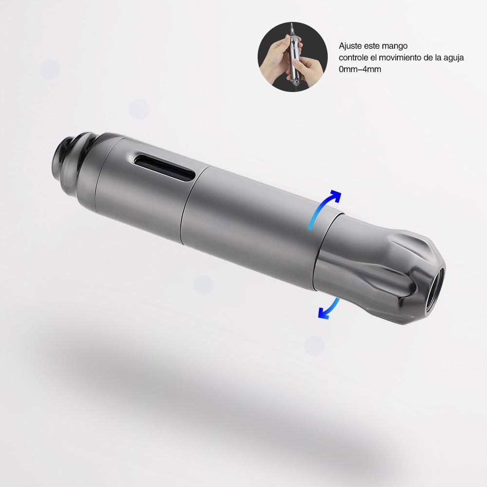 Planet Gates Solong Hybrid Rotary Tattoo Pen Machine Kits 8000RPM DC 5.5 Interface Permanent Make Up Strong Quiet Motor Tattoo Body&Art EM118