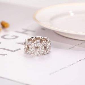 Planet Gates SONA Diamond Ring Wedding Jewelry Sparkling 925 Sterling Silver Rings For Women