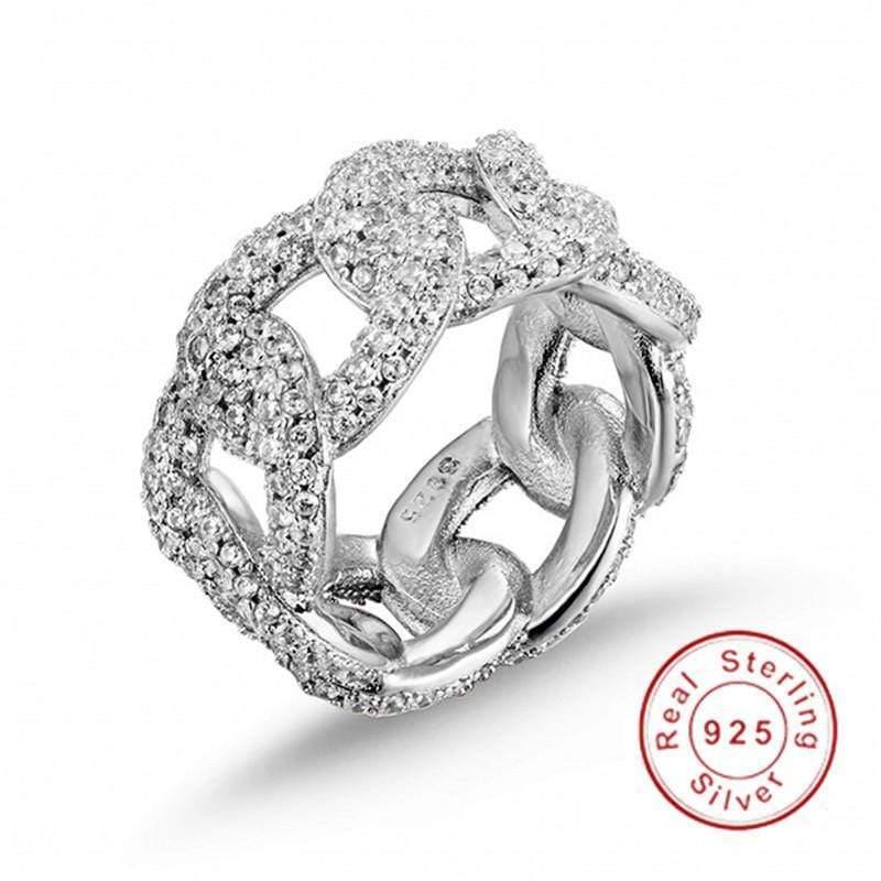 Planet Gates SONA Diamond Ring Wedding Jewelry Sparkling 925 Sterling Silver Rings For Women