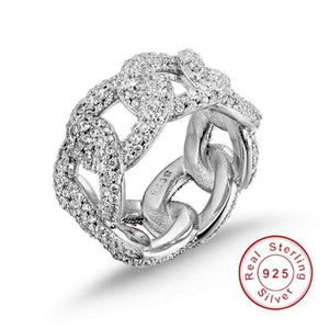 Planet Gates SONA Diamond Ring Wedding Jewelry Sparkling 925 Sterling Silver Rings For Women