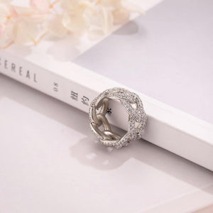 Planet Gates SONA Diamond Ring Wedding Jewelry Sparkling 925 Sterling Silver Rings For Women