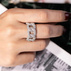 Planet Gates SONA Diamond Ring Wedding Jewelry Sparkling 925 Sterling Silver Rings For Women