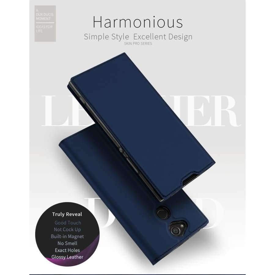 Planet Gates Sony Xperia XA2 Case Luxury PU Leather Card Slot Stand Wallet For Sony Xperia XA2 Plus XA2 Ultra XA 2 Phone Cases