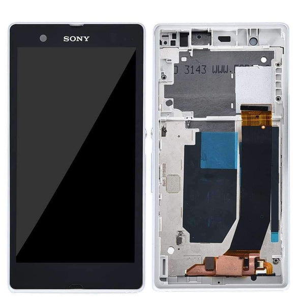 Planet Gates SONY Xperia Z LCD Touch Screen With Frame For SONY Xperia Z Display Replacment L36H C6603 C6602 C6606