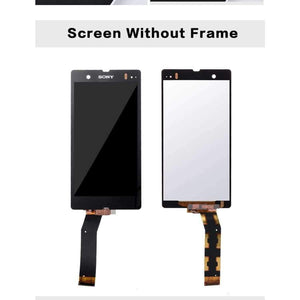 Planet Gates SONY Xperia Z LCD Touch Screen With Frame For SONY Xperia Z Display Replacment L36H C6603 C6602 C6606