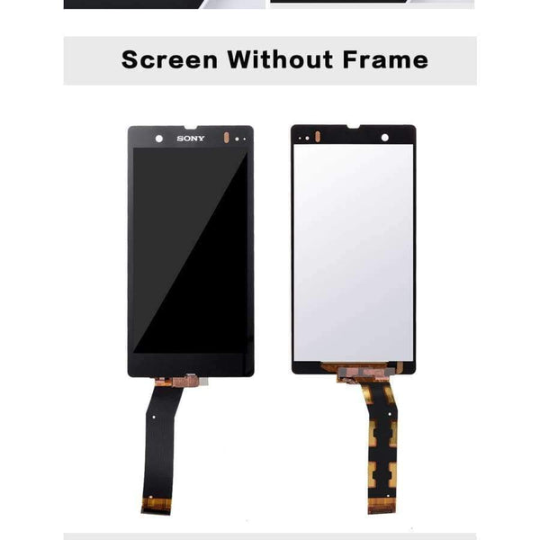 Planet Gates SONY Xperia Z LCD Touch Screen With Frame For SONY Xperia Z Display Replacment L36H C6603 C6602 C6606