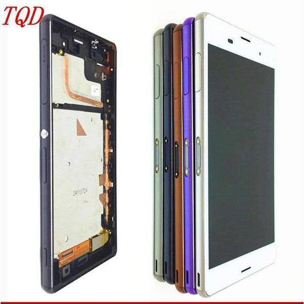Planet Gates SONY Xperia Z3 Screen Original 1920x1080 5.2'' LCD for Sony Z3 Display Touch Screen with Frame D6603 D6633 D6653 L55T Tools