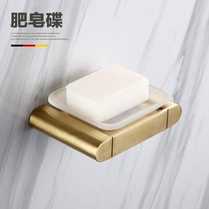 Planet Gates sopa dish Gold Bathroom Hardware Set Bathrom Shower Shelf Wall Mounted Corner Shelf Organizer 304 Stainless Steel Brushed