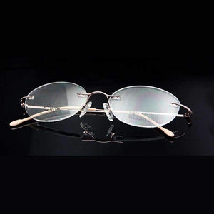 Planet Gates SORBERN Ova Rimless Eyeglasses Frame Women Brand Designer Clear Myopia Glasses Pink Eyewear Frames Woman oculos de grau feminino