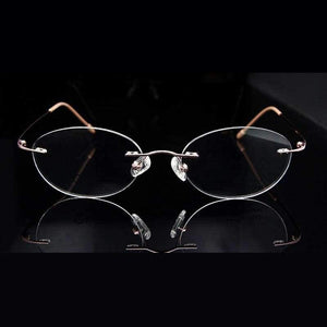 Planet Gates SORBERN Ova Rimless Eyeglasses Frame Women Brand Designer Clear Myopia Glasses Pink Eyewear Frames Woman oculos de grau feminino