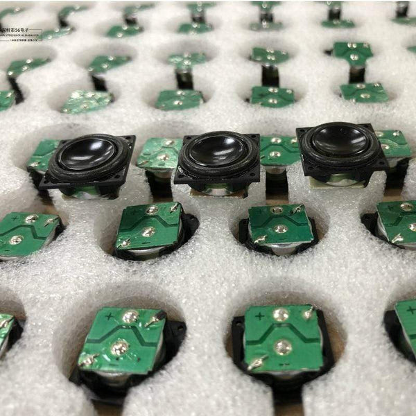 Planet Gates SOTAMIA 2Pcs 18mm Audio Music Loudspeaker Home Theater Square Bubble Edge Mini Speaker DIY PC Laptop Speaker Driver