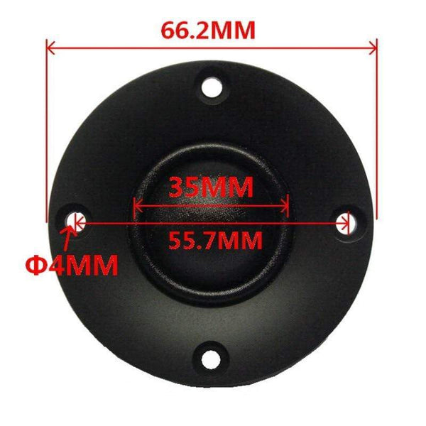 Planet Gates SOTAMIA 2Pcs 2.5 Inch Silk Film Tweeter Speaker Driver 4 8 Ohm 15W 25 Cores Neodymium Loudspeaker Home Theater Treable Speaker